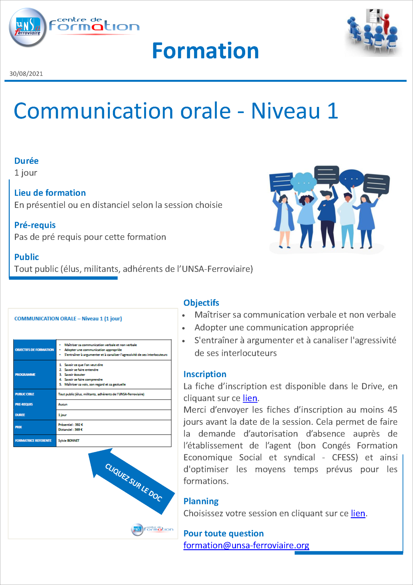 Formation - UNSA-Ferroviaire