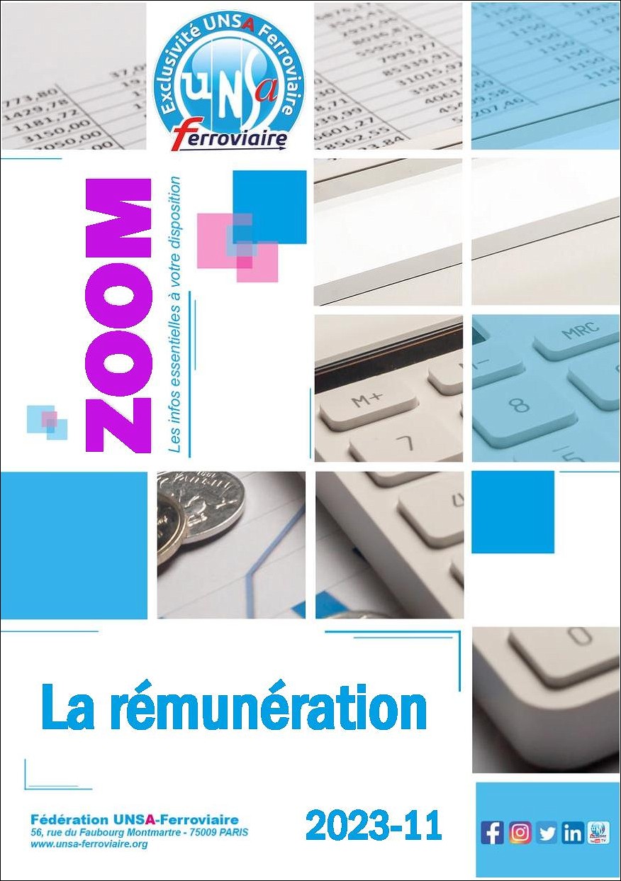 Rémunération - UNSA-Ferroviaire